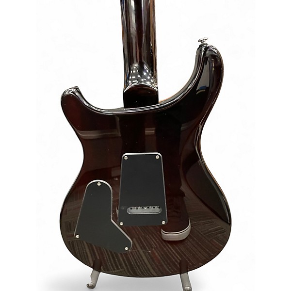 Used PRS SE Custom 24 Black Gold Burst Solid Body Electric Guitar