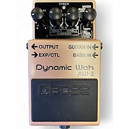 Used BOSS AW3 Dynamic Wah Effect Pedal