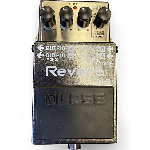 Used BOSS RV6 Digital Reverb Effect Pedal