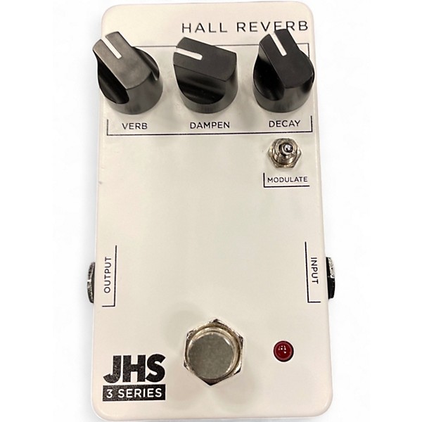 Used JHS Pedals 3 Series Hall Reverb Effect Pedal