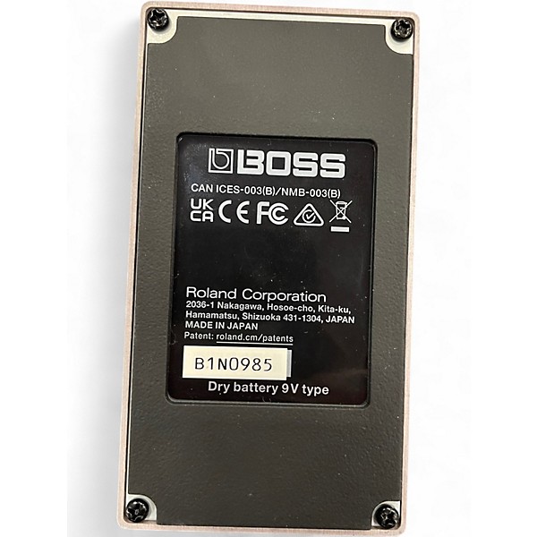 Used BOSS DM2W Delay Waza Craft Effect Pedal