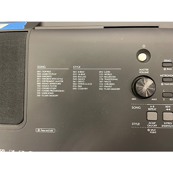 Used Yamaha psr-ew310
