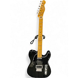 Used Fender Nashville Telecaster Trans Black Solid Body Electric Guitar