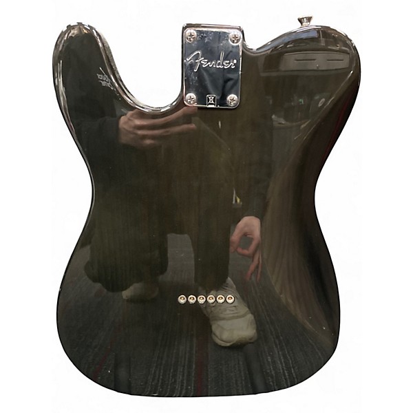 Used Fender Nashville Telecaster Trans Black Solid Body Electric Guitar