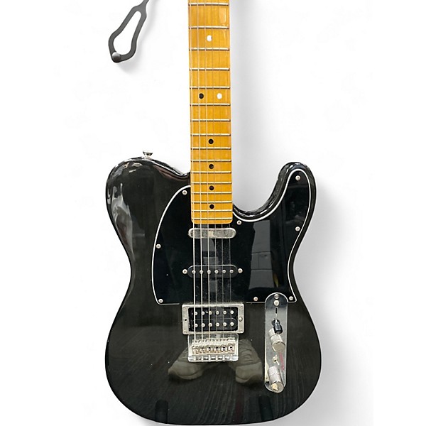 Used Fender Nashville Telecaster Trans Black Solid Body Electric Guitar