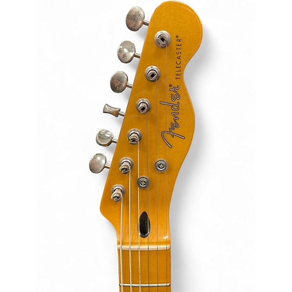 Used Fender Nashville Telecaster Trans Black Solid Body Electric Guitar