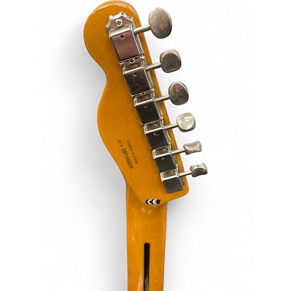 Used Fender Nashville Telecaster Trans Black Solid Body Electric Guitar