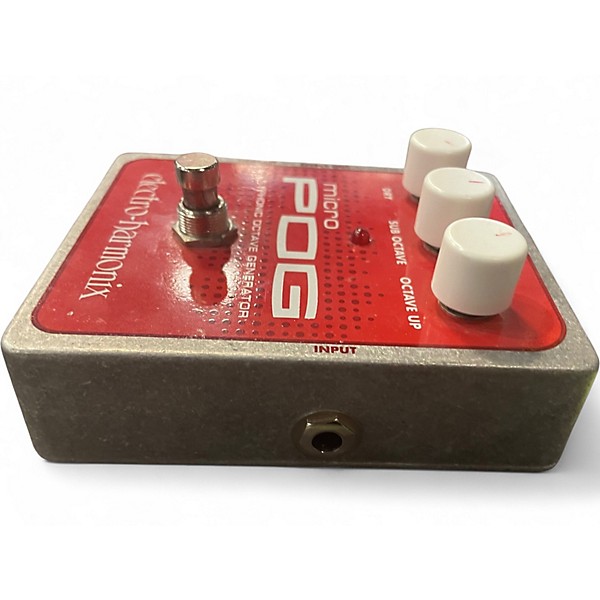 Used Electro-Harmonix Micro Pog Polyphonic Octave Generator Effect Pedal