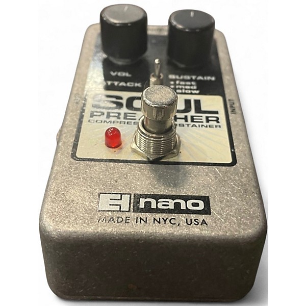 Used Electro-Harmonix Soul Preacher Nano Compressor / Sustainer Effect Pedal