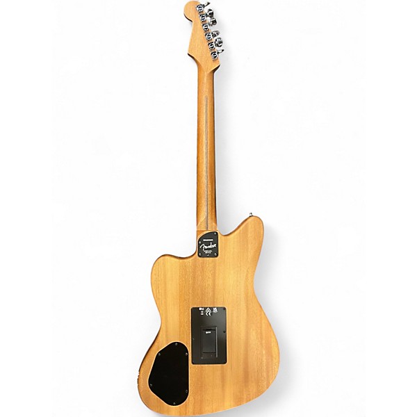 Used Fender ACOUSTASONIC PLAYER JAZZMASTER Natural Acoustic Electric Guitar