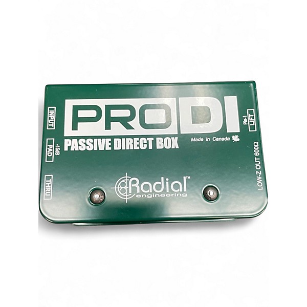 Used Radial Engineering Passive Direct Box Direct Box
