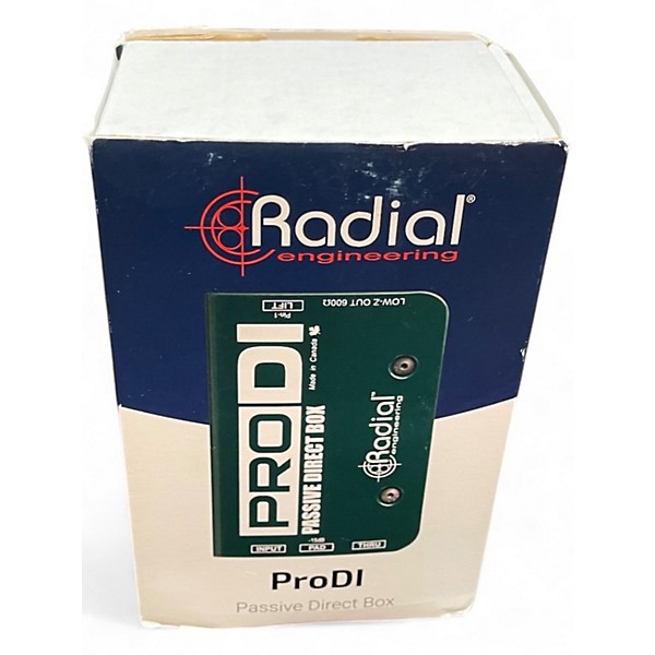 Used Radial Engineering Passive Direct Box Direct Box