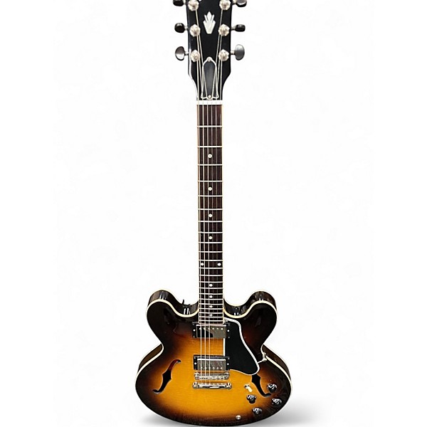 Used Gibson ES335MEMPHIS 2 Tone Sunburst Hollow Body Electric Guitar