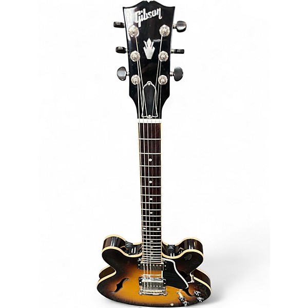 Used Gibson ES335MEMPHIS 2 Tone Sunburst Hollow Body Electric Guitar