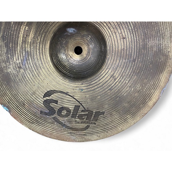 Used SABIAN 14in SOLAR HI HAT PAIR Cymbal