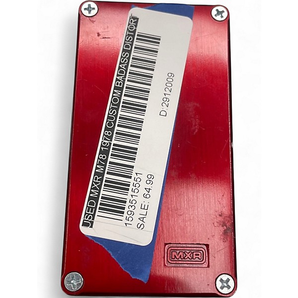 Used MXR M78 1978 Custom Badass Distortion Effect Pedal