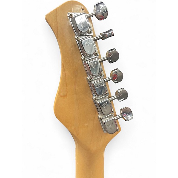 Used Hondo Professional II Black and Yellow Solid Body Electric Guitar