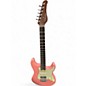 Used Schecter Guitar Research NICK JOHNSTON Pink Solid Body Electric Guitar