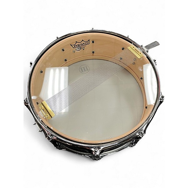 Used WFLIII Drums 5.5X14 1728N-G2 Piano Black Drum