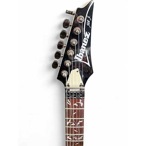 Used Ibanez JEMJR Black Solid Body Electric Guitar