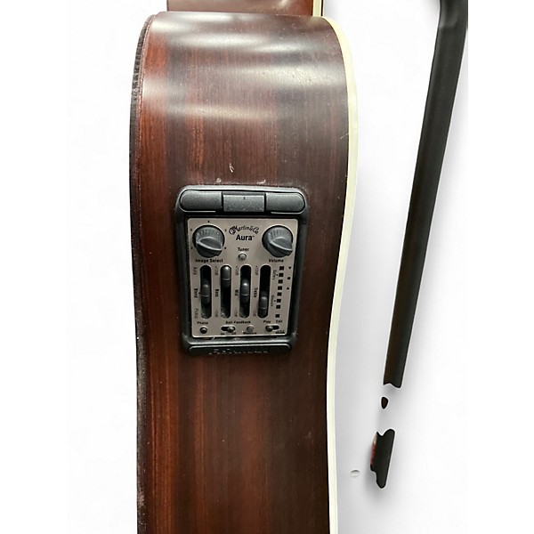 Used Martin DC16RGTEAURA Natural Acoustic Electric Guitar