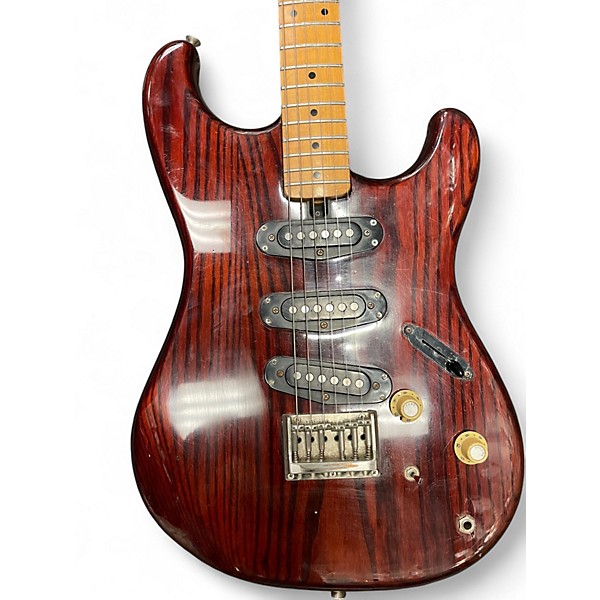 Vintage 1970s Ibanez Roadster Natural Solid Body Electric Guitar