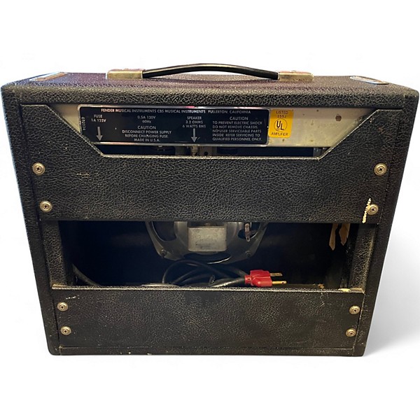 Vintage 1976 Fender Champ Tube Guitar Combo Amp