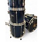 Used Pearl 5 Piece Export Black Drum Kit