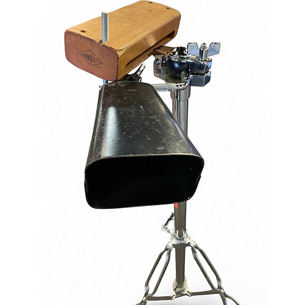 Used Miscellaneous COMBO STAND W/ WOODBLOCK AND COWBELL Cowbell