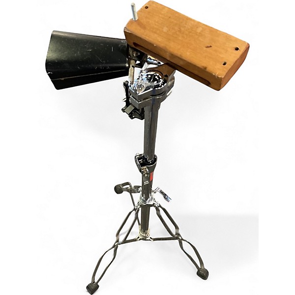 Used Miscellaneous COMBO STAND W/ WOODBLOCK AND COWBELL Cowbell