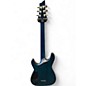 Used Schecter Guitar Research C1 Platinum Trans Blue Solid Body Electric Guitar