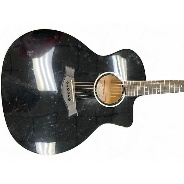 Used Taylor 214CE Black Acoustic Electric Guitar