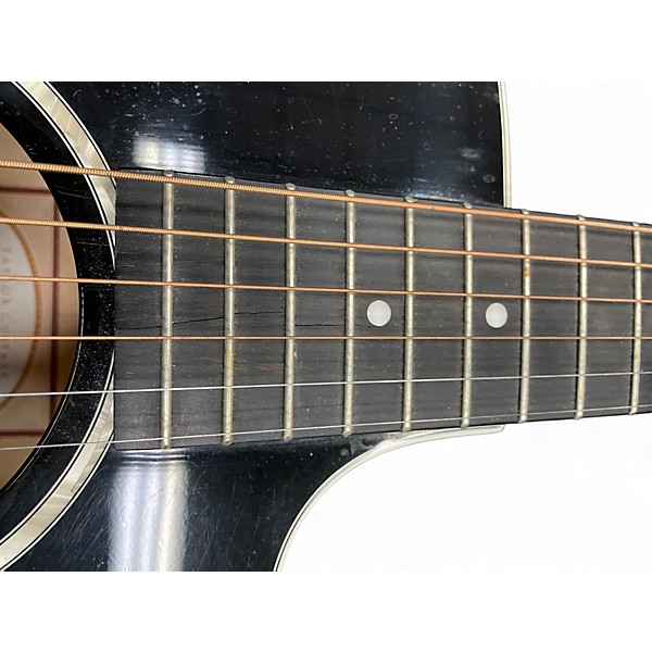 Used Taylor 214CE Black Acoustic Electric Guitar