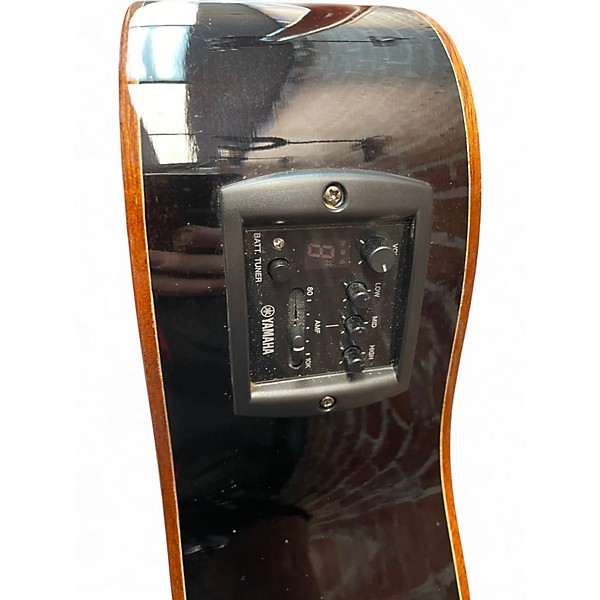 Used Yamaha A1M Walnut Acoustic Electric Guitar