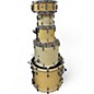 Used Pearl 5 Piece MASTERS RETROSPEC WHITE MARINE PEARL Drum Kit thumbnail