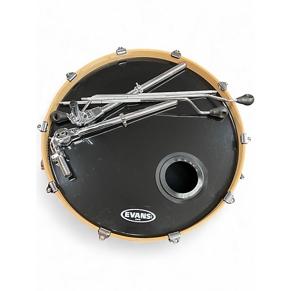 Used Pearl 5 Piece MASTERS RETROSPEC WHITE MARINE PEARL Drum Kit