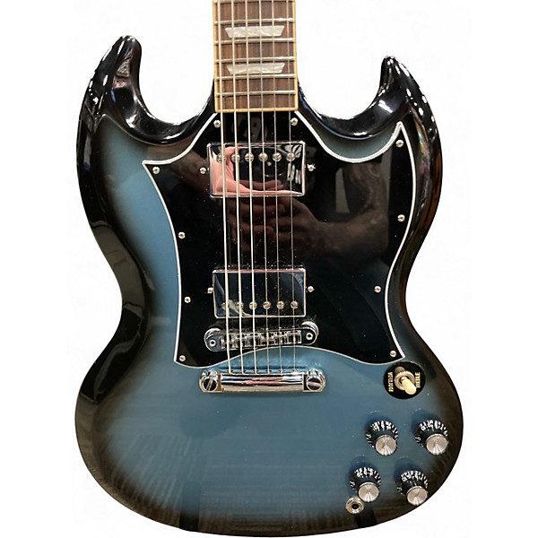 Used Gibson SG Standard PELLHAM BLUE BURST Solid Body Electric Guitar