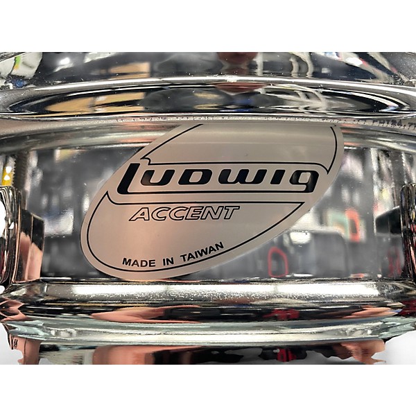 Used Ludwig 5X13 ACCENT LAS513EC CHROME Drum