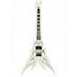 Used B.C. Rich DVG Limited Edition Draco V Floyd Rose White Solid Body Electric Guitar thumbnail