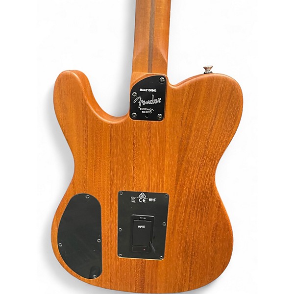 Used Fender Acoustasonic Player Telecaster Butterscotch Blonde Acoustic Electric Guitar