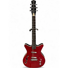 Used Danelectro FIFTY NINER Red Hollow Body Electric Guitar