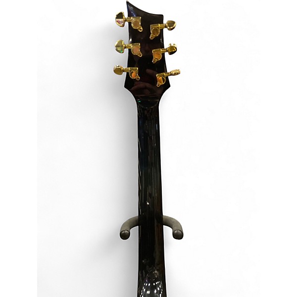 Used Kona KEL5 Black Hollow Body Electric Guitar