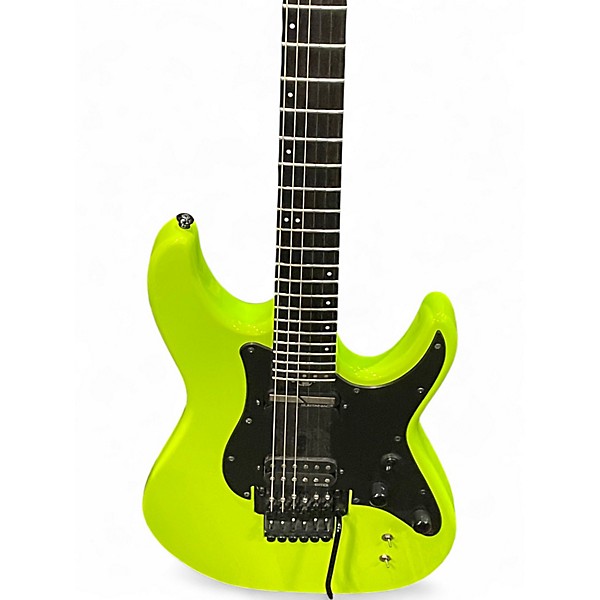 Used Schecter Guitar Research Sun Valley Super Shredder Birch Green Solid Body Electric Guitar