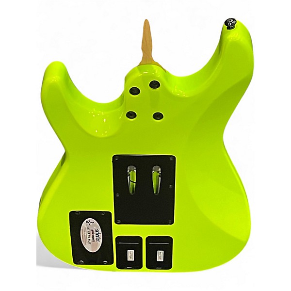 Used Schecter Guitar Research Sun Valley Super Shredder Birch Green Solid Body Electric Guitar