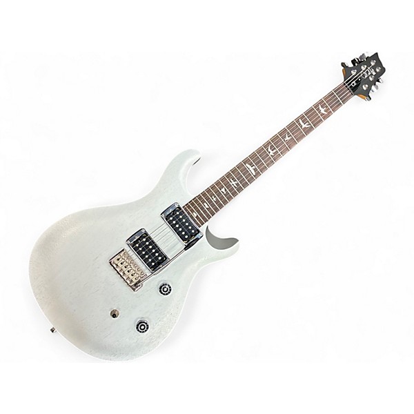 Used PRS SE CE24 Metallic Silver Solid Body Electric Guitar