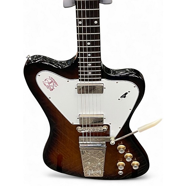 Used Gibson '65 Reissue Custom Non-Reverse Firebird V 2 Color Sunburst Solid Body Electric Guitar
