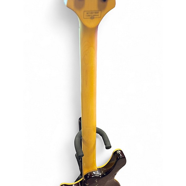 Used Schecter Guitar Research Omen Extreme 4 String Sunburst Electric Bass Guitar