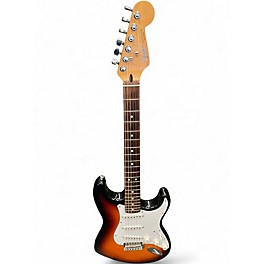 Used Fender standard stratocaster Brown Sunburst Solid Body Electric Guitar