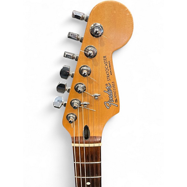 Used Fender standard stratocaster Brown Sunburst Solid Body Electric Guitar