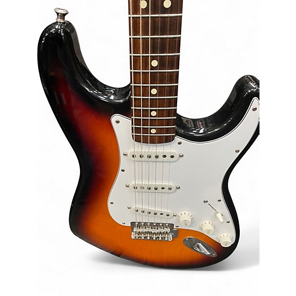 Used Fender standard stratocaster Brown Sunburst Solid Body Electric Guitar